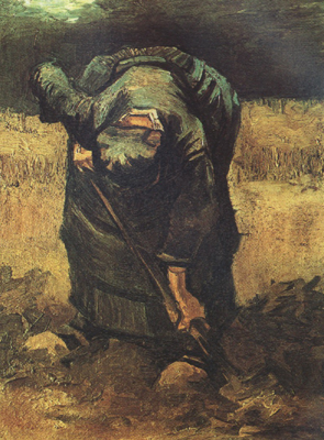 peasant Woman Digging (nn04)